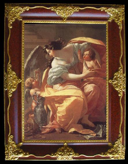 framed  Simon  Vouet Allegory of Wealth, Ta119-3